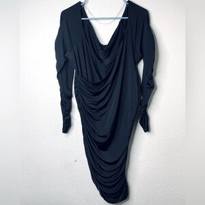 Topedit black stretchy dress size 1x